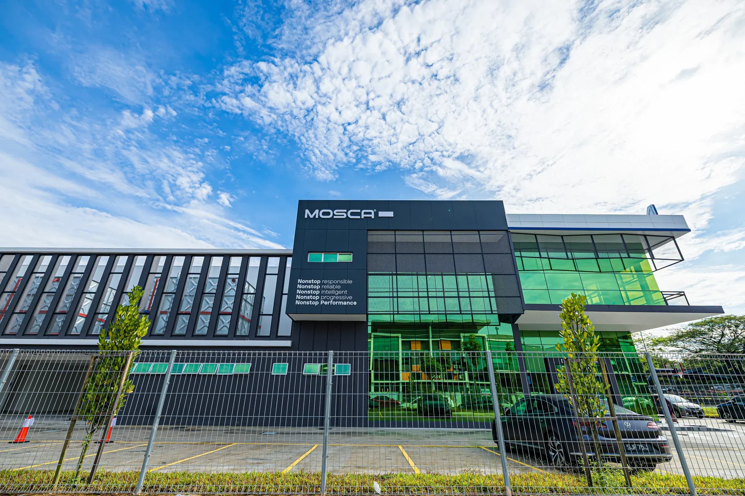 Mosca production facility in Ulu Tiram, Johor, Malaysia