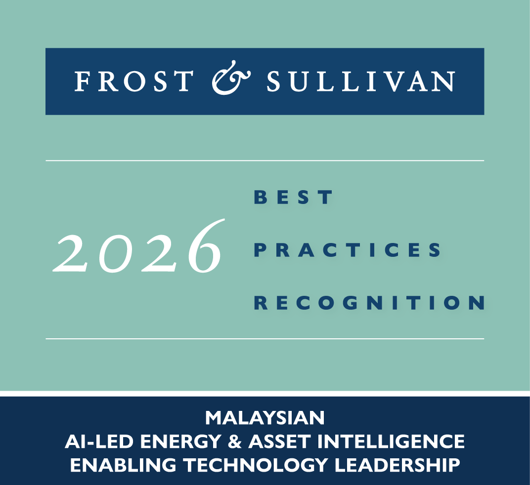Frost & Sullivan — 2026 Malaysian AI-led Energy & Asset Intelligence Enabling Technology Leadership Recognition Frost & Sullivan 2026 Malaysian AI-led Energy & Asset Intelligence Enabling Technology Leadership Recognition